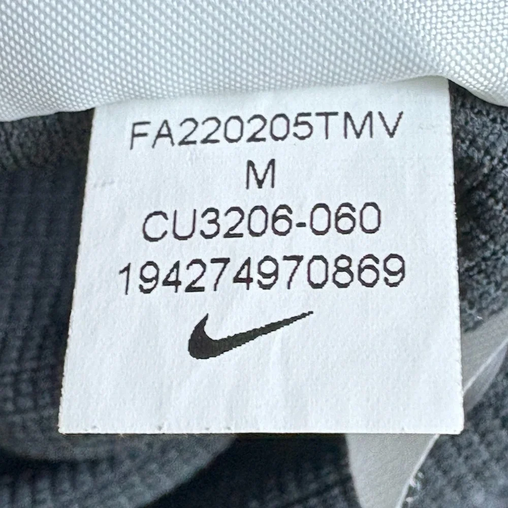 Nike Dri-FIT Fresno Grizzlies Baseball MiLB Polo Shirt Womens Medium Gray Logo